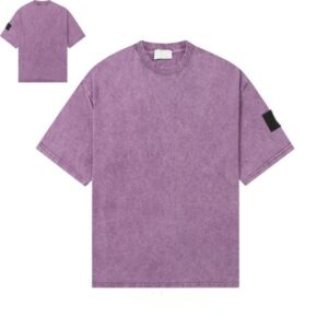 Men's T-Shirts Designer Cross print round neck casual breathable pure cotton women's T-shirt men's short sleeved shirt