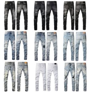 men tag unisex designer ripped skinny pants for mens dhgate Washed Old clothes Designer Pants pantalones Mens Jeans jeans pant