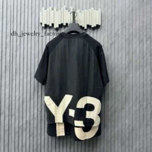 Designers T-Shirt High Quality Summer Y3 Tshirt Men Women Designer T Shirts Short Summer Fashion Letter Print Y-3 T-Shirts High Streer Hip Hop Shirts 322