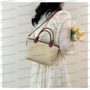 Designer Beach Bag Straw Beach Bags for Women Woven Casual Tote Bag Hobo Large Shoulder Bag High-capacity Handbags Purse for Vacation Holiday shopping bag