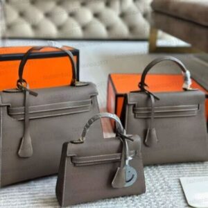 High-quality Classic grey handbag Designer bags Luxury Bag shoulder bag leather luxury handbag large capacity women's classic crossbody bag women's elegant handbag