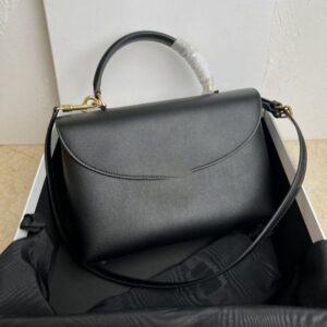 10A Tote Designer Women's Crossbody Bag 25cm 21cm Pearl chain smooth purse Handbag and box 05