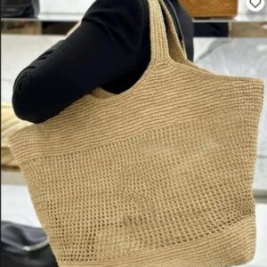 3A Designer Bag Fashion Raffias Straw Shoulder Bags Luxury Handbag Women Large Icare Maxi Beach 3 Color Luxuries Top Quality Genuine Leather To