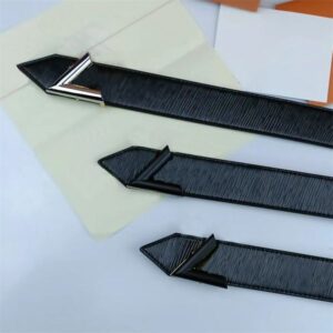 3.8cm Designer Mens Belt Womens Belts Double Cowhide Twill Fashion Waistband