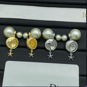 Elegant Alphabet-Themed Jewelry Collection: Pearled Dazzlers Combined With Sparkling Gems