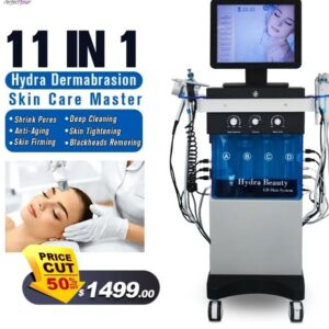2023 hydra dermabrasion deep cleansing machine water microdermabrasion Oxygen Spra Gun RF lift skin Scrubber black heads removal device FDA CE approved