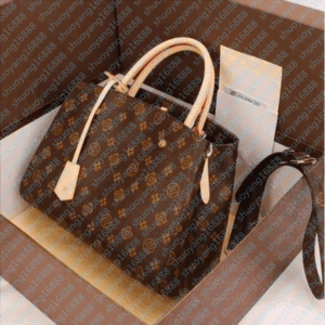 Womens Bags Tote Bag Genuine Leather Double Letter Casual Classic Metallic Small Coin Purse Large Capacity Designer Handbag