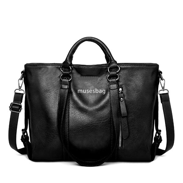 Designer Women's High Quality Classic Versatile Bag New European and American Fashion Soft Leather Large Capacity Tote Bag Single Shoulder Handbag