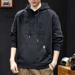2025 Baseball Style Hooded Sweatshirt American Retro Trend Men's Long Sleeve Trendy Brand Jacket e8f