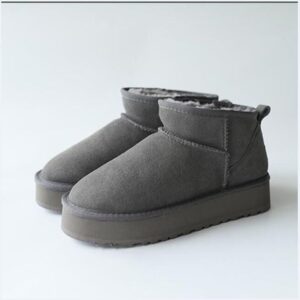 Australia Mini Platform Boots Designer Woman Thick Bottom Ankle Warm Fur Snow Boot Australian Fluffy Fuzz Mule Tazz Slippers luxury shoes