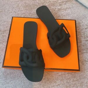 fashoin designer sandals women slippers famous slides sandale flatform sliders shoes bottom flip flops summer casual beach sandal real leather best quality 10A