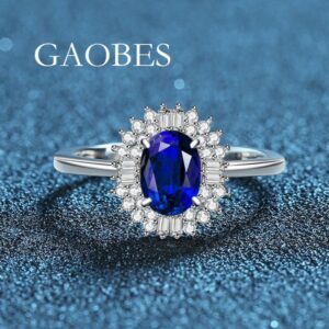 S925 Sterling Silver Ruby Style Ring for Women, Vintage Halo Design with Cubic Zirconia, Korean Elegant Jewelry, Gift for Birthday or Proposal