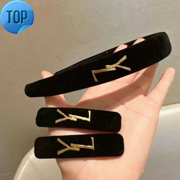 Hair Clips Barrettes Classic Headband Designers Hair For Women Girl Letter Barrettes Luxurys Designers Hairclip Fashion Letter Headbands Fashion Accessories
