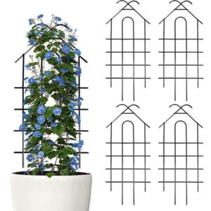 Cross-border wrought iron plant climbing pergola Garden, flower garden, villa, courtyard decoration fence