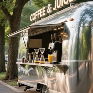 Concession Catering Bbq Pizza Food Trailer Fully Equipped Mobile Kitchen Food Truck With Full Kitchen