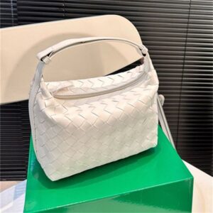 2024 Crochet Handbag Tote Bag Woman Plain Totes Designer Bag Leather Cosmetic Bags 2024 TOP
