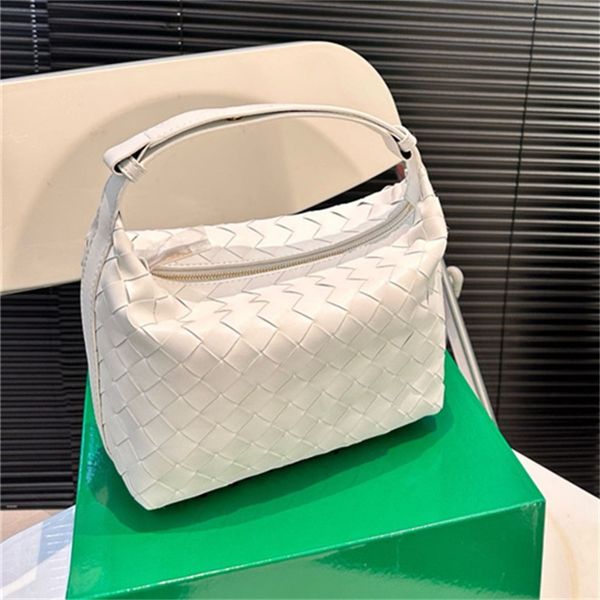 2024 Crochet Handbag Tote Bag Woman Plain Totes Designer Bag Leather Cosmetic Bags 2024 TOP