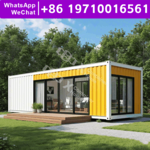 Modular Mobile Prefab Residential Flat Pack House Tiny Home Steel Eco Friendly Outlet Hospital School Workshop Residential Camp