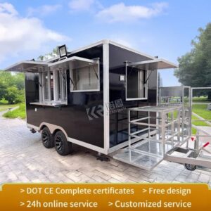 Mobile Food Trailer with Full Kitchen Equipment Australia Standard Food Cart With Full Equipment
