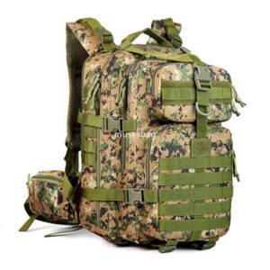 Upgraded thermal insulation material 3P tactical backpack outdoor sports hiking bag camping picnic camouflage bag