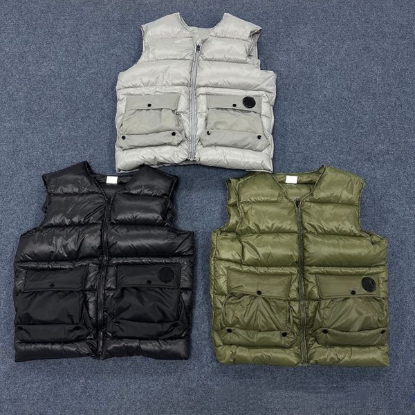 Deisgner Men's Vests Cotton vest workwear thick and warm cotton jacket autumn and winter