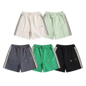 Monogrammed Side Webbing Striped Shorts 5 colors
