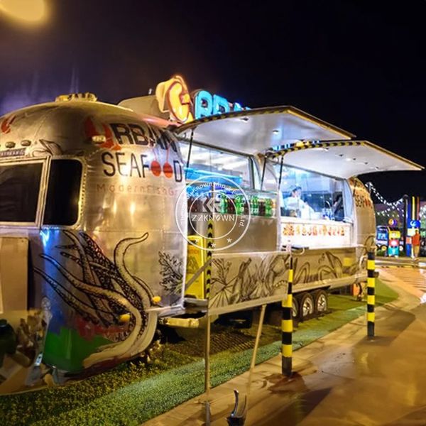 Concession Catering Coffee Food Trailers Coffee Ice Cream Cart Street Restaurant Ice Cream Cart Food Truck