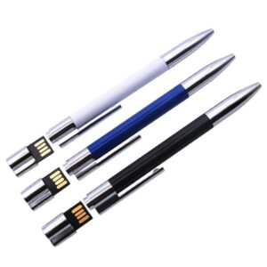 Metal Ball Point Pen Stick Usb Flash Drive 2.0 4GB 8GB 16GB 32GB 64GB 128GB Memory Sticks U Disk Pendrives Cool Gifts