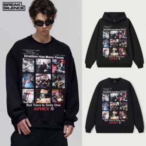 Men's Rock Band Puzzle Print Pullover Hoodie Sweatshirt Winter Heavy Injection Direct Spray American Style