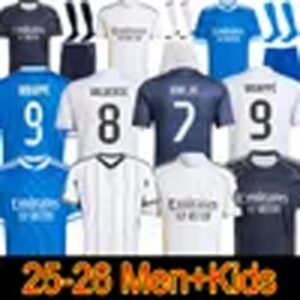 BELLINGHAM MBAPPE soccer jerseys VINI JR TRENT VALVERDE RODRYGO MODRIC Football jersey kit 25 26 CAMAVINGA realmadrid Children Kids Shirt Madrids kits Camiseta001