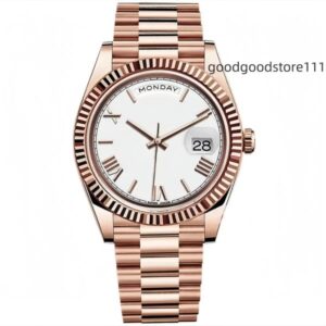 Moissanite watch 41mm 36mm movement Watch Automatic Mechanical Mens Quartz Womens Bezel Stainless Steel Diamond Lady Waterproof Luminous Wholesale