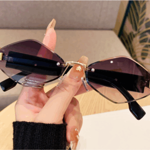 Fashionable Menswear Designer Sunshades: Modern Square Design w/ Solar Shielding