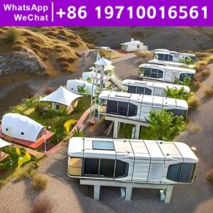 Tiny Homes Prefabricated Mobile House Luxury Prefabricated Villa Hot Sale High Quality Fast Build Prefab Capsule House Low Cost