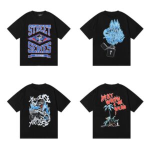 designer mens t shirt tshirt wash shirts play t shirt halloween vintage t-shirts Hip Hop rock summer fashion pary higt stree loose cotton tee size s-xl