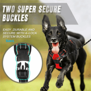 Dog Collar No Pull Reflective Designer Pet Harness Vest With Easy Control Handle For Small Large Dogs Outdoor Walking Training Supplies