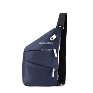 New trend leather men's chest bag Korean version multi-functional single shoulder oblique cross bag men's sports and leisure waist pack wholesale