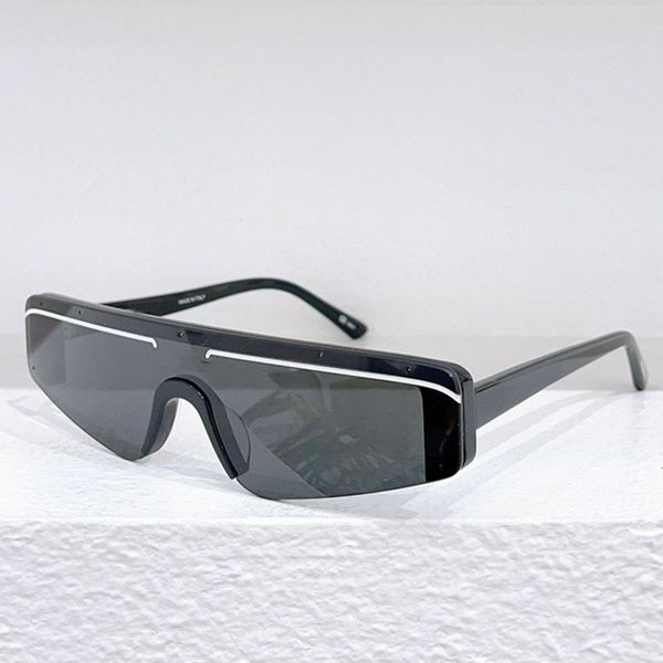 Italian designer rectangular sports Wind sunglasses B0003 Ladies Cat eye mask shape sunglasses 100% UVA/UVB protection logo engraved enameled top quality