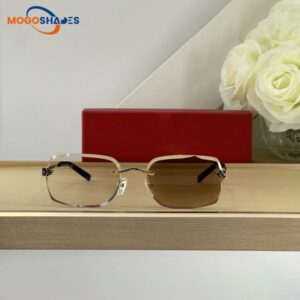 Designer sunglasses mens woman fashion patch changing film frame square Retro borderless Leopard Design outdoors Multicolor sunglass 0028