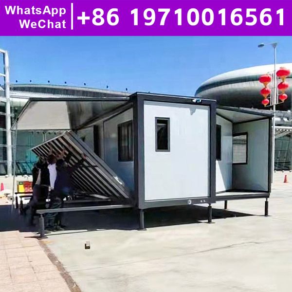 Luxury Modern Capsule House Prefabricated Garden Houses Ready to Live in 2 Bedroom Frame Steel Structure Pre Manufactured Houses