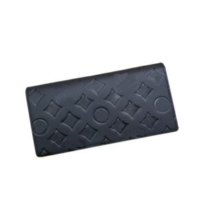 Brazza Long Wallet For Men Luxurys Designers Bags Handbag Embossed printing Wallets Bag Messenger Purse Card Holder pouch Laptop Bag 19cm