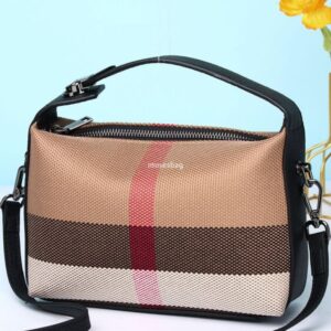 European and American retro niche design leather canvas new high-quality top layer cowhide single shoulder carrying crossbody essential for commuting backpack