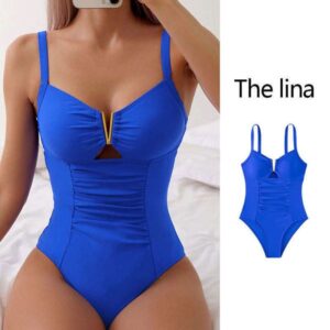 2025 Sexy Slimming One Piece Swimsuit for Women Shaping Conservative Triangle Bikini Swimwear Designer Bathing Suit Arrival New Product