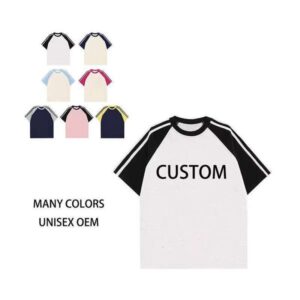 Printed Bold Text Slogan Crew Neck Embroidered Cotton Bulk Order 7 Colors Fast Delivery Low MOQ Washed Loose T-Shirt