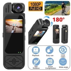 HD 1080P Mini Camera Portable Digital Video Recorder Worn Small Body Cam Infrared Night Vision Sports DV Camcorders 250220CJ
