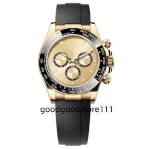 Luxury men's automatic mechanical watch design 41mm watch fashion 904L all stainless steel strap light blue classic swimming night light blue treasure