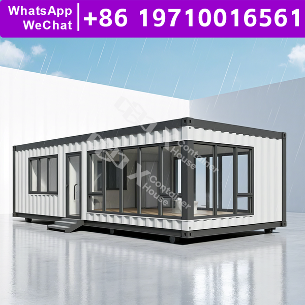 Flat Pack House Modular Cabin Tiny Home Mobile Prefab Steel Construction Site Office Disaster Relief Shelter