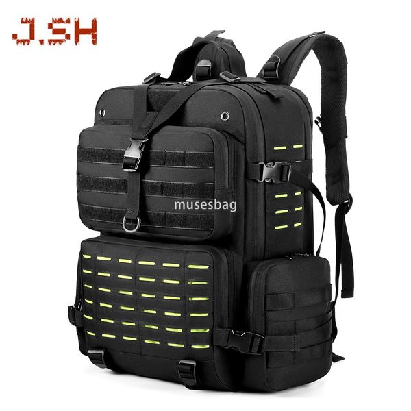 Large capacity camping travel bag Oxford cloth outdoor backpack Army camouflage hiking tactical hiking backpack