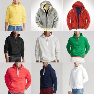 Mens Sports Hoodie Tracksuit Set Small Horse Embroidery Tech Fleece Zip Up Jacket and Pants Casual Outfit Couple Streetwear Suit