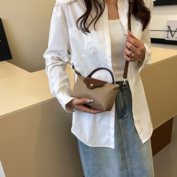 Designer Bag Luxury Shoulder Bag Bag Shoulder Women S Elegant Nylon Handbag Retro Print Small Square Crossbody