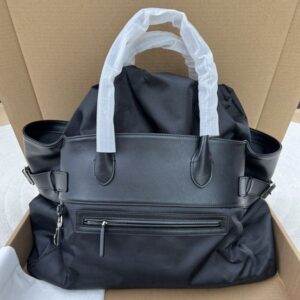 Designer Handheld Designer Nylon cowhide Margaux17 tote bag versatile commuter handbag for women